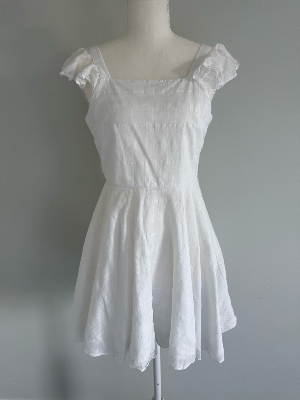 Polo Ralph Lauren Girls’ Windowpane Cotton Dress, Size 10